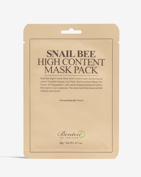 Snail Bee High Content Mask Sheet