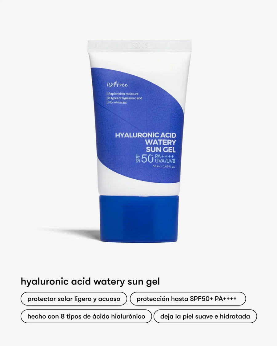 Gel Protector Solar de Isntree, tu aliado para una piel hidratada y protegida todo el día. Formulado con ácido hialurónico, este gel ligero proporciona una hidratación intensa sin dejar sensación grasosa, manteniendo tu piel suave y flexible. Además, ofrece una protección eficaz contra los daños causados por los rayos UVA y UVB, ayudando a prevenir el envejecimiento prematuro y las manchas solares. Con su textura no pegajosa y de rápida absorción, es perfecto para usar debajo del maquillaje.
