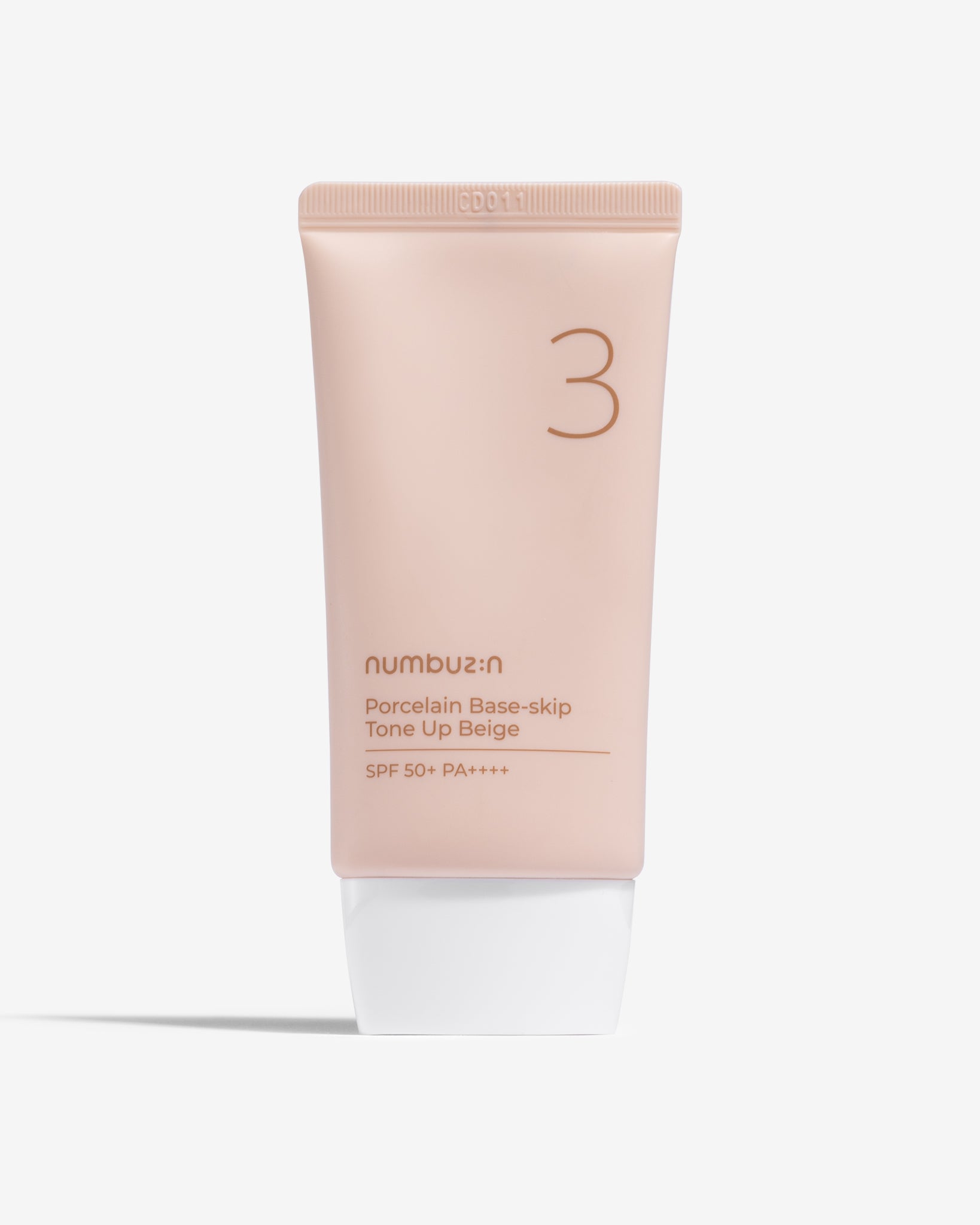 No. 3 Porcelain Base-Skip Tone Up Beige (Base en crema)