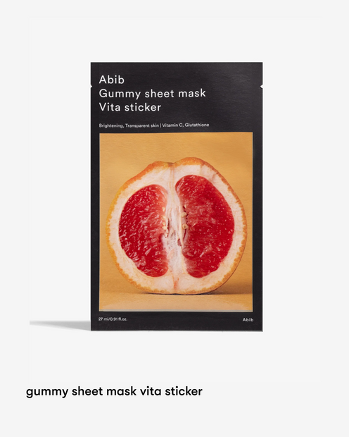 Gummy Sheet Mask Vita Sticker (Mask con vitamina C)
