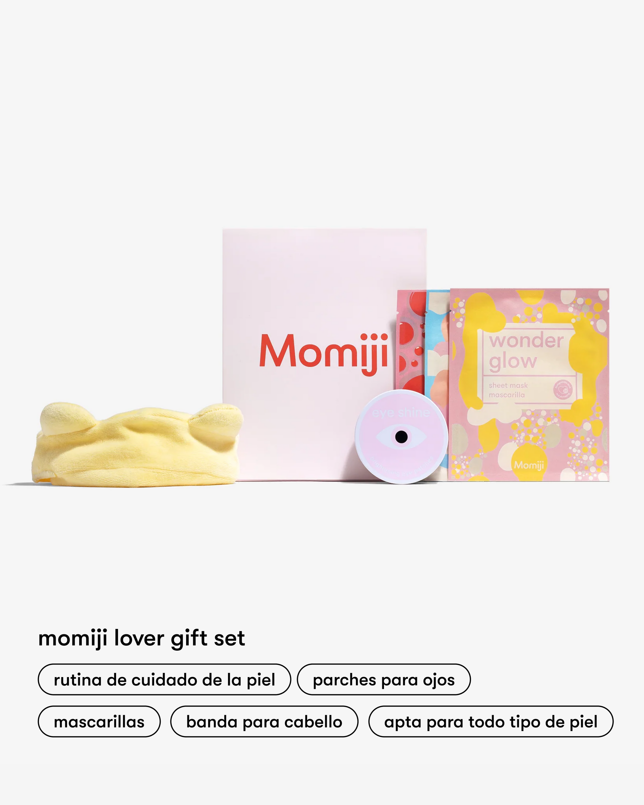 Momiji Lover Gift Set (Set de mascarillas faciales)