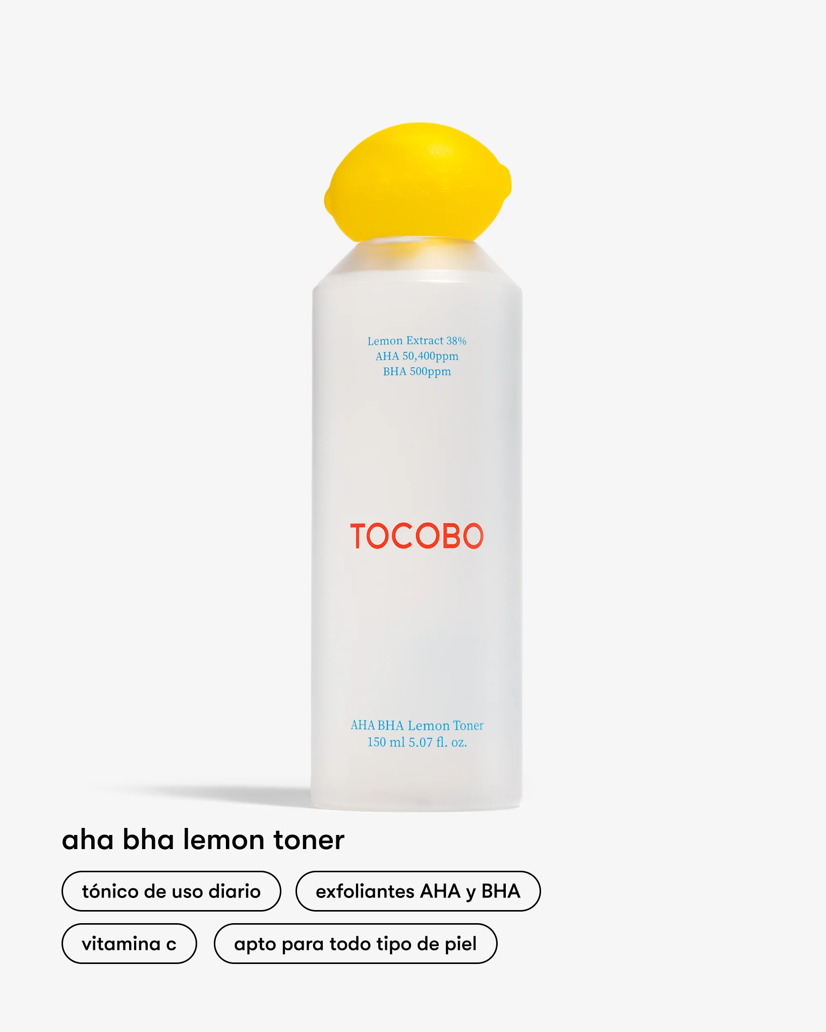 AHA BHA Lemon Toner (Tónico exfoliante)