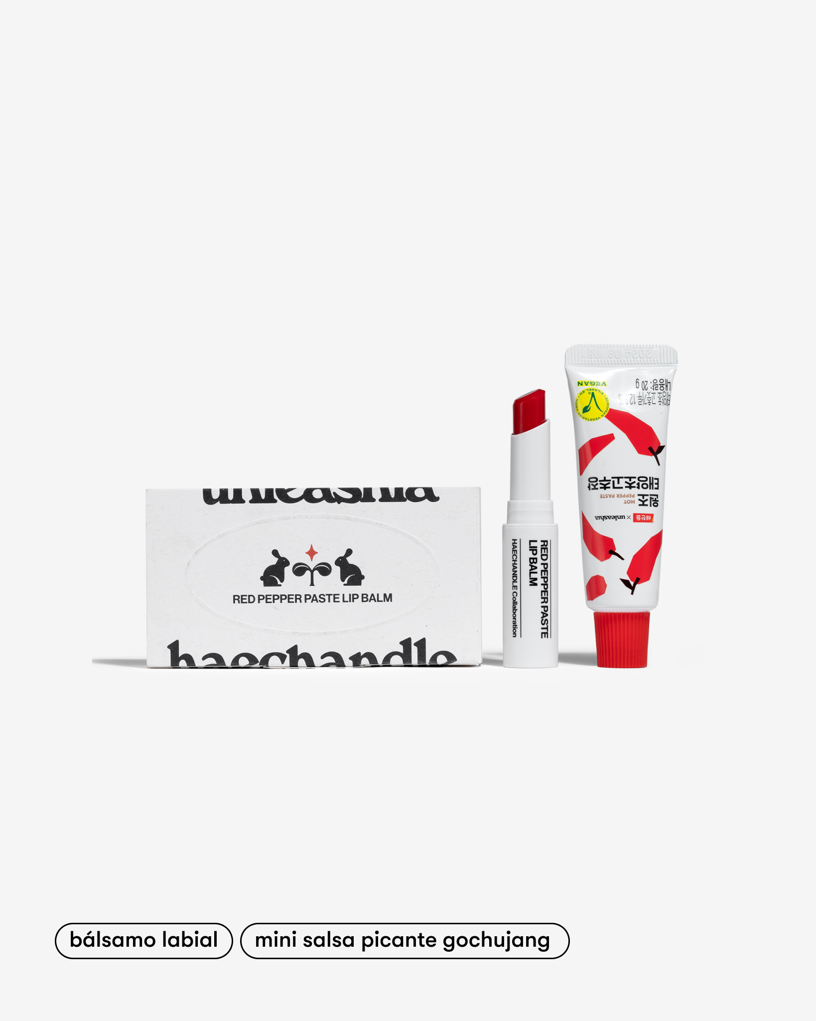 Red Pepper Paste Lip Balm (Bálsamos labiales voluminizadores)