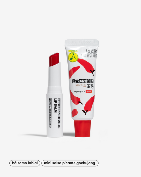 Red Pepper Paste Lip Balm (Bálsamos labiales voluminizadores)

