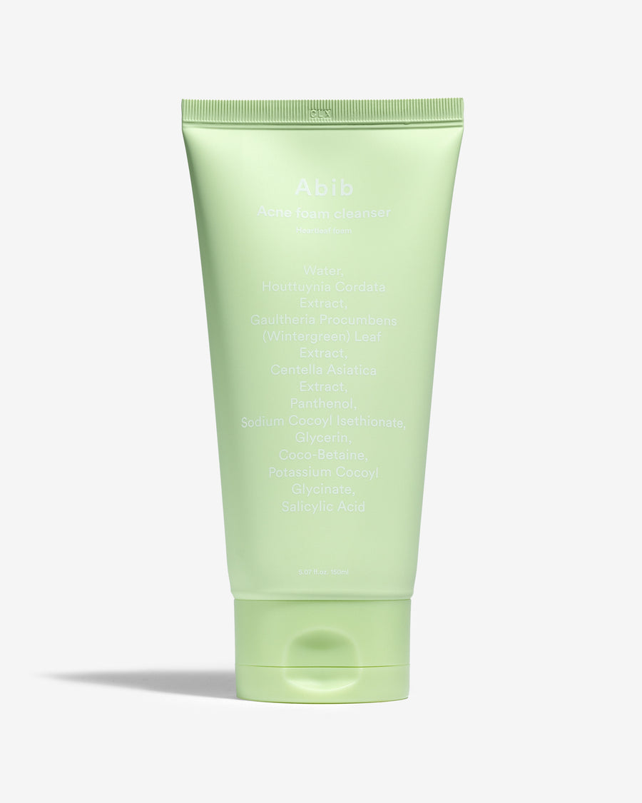 Elimina el acné y cuida tu piel con nuestro Limpiador de Centella Asiática para el Acné de ABIB. Esta fórmula única está especialmente diseñada para limpiar profundamente los poros, eliminar las impurezas y controlar el exceso de grasa, todo mientras calma y suaviza la piel. Formulado con centella asiática, conocida por sus propiedades calmantes y regenerativas, nuestro limpiador es ideal para combatir el acné y prevenir brotes futuros. 
