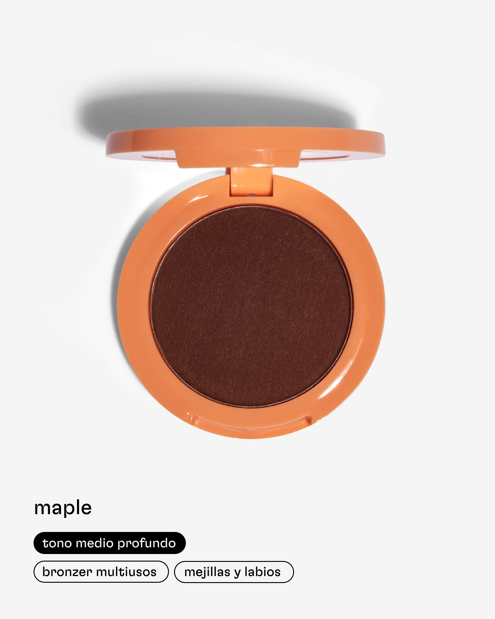 Bronzer multiusos de Momiji Beauty, maquillaje para mejillas, maquillaje para labios