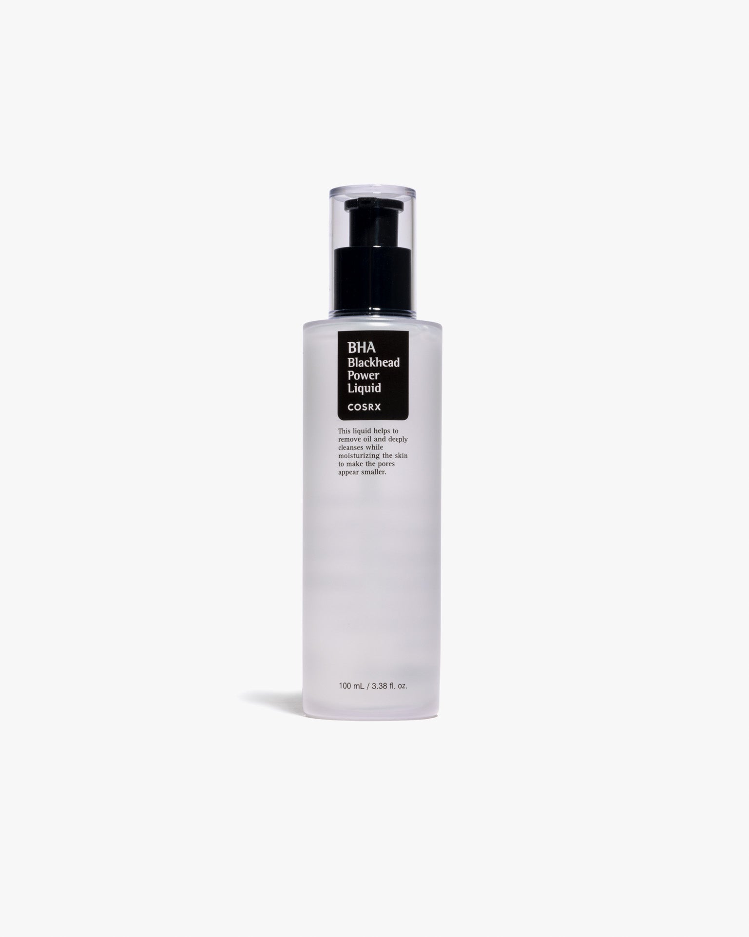 Exfoliante para puntos negros de COSRX en Momiji Beauty. Este exfoliante suave pero efectivo está formulado con ingredientes clave como el ácido salicílico y el extracto de carbón, diseñado para eliminar eficazmente las impurezas y los puntos negros, dejando la piel suave y radiante. Su fórmula no irritante es adecuada para todo tipo de piel, ayudando a limpiar los poros obstruidos y a prevenir futuros brotes. 